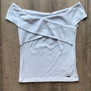 OFFERS ✅ HOLLISTER wrap off shoulder top